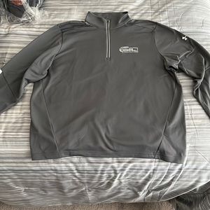 Under Armour 1/2 Zip Pullover with ESPN College Basketball embroidered logo